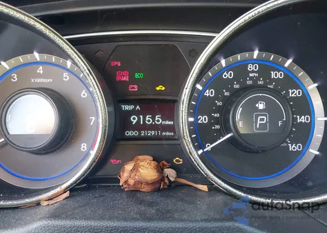 2013 Hyundai Sonata Limited 2.0T from USA, damaged, VIN 5NPEC4AB9DH564386